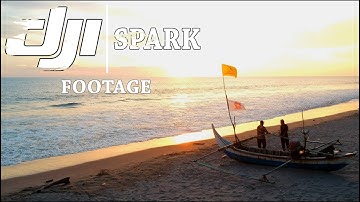 Sunset at Fisherman Village, from Padang, Indonesia | DJI Spark footage