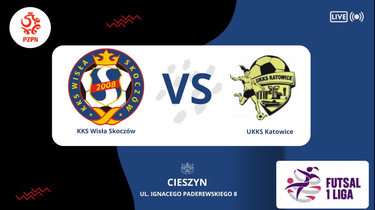 1 LIGA FUTSALU KOBIET | KKS Wisła Skoczów VS UKKS Katowice