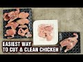 How To Debone A Whole  Chicken | Tips & Tricks To Cut Chicken | Cut & Clean A Chicken -Varun