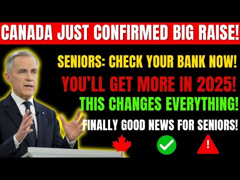 BREAKING NEWS CPP OAS Payments Going UP Seniors Finally Get Relief In Canada
