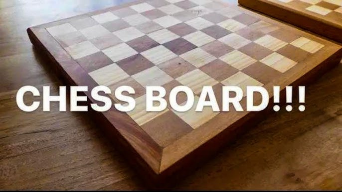 Making An End Grain Chessboard - Youtube