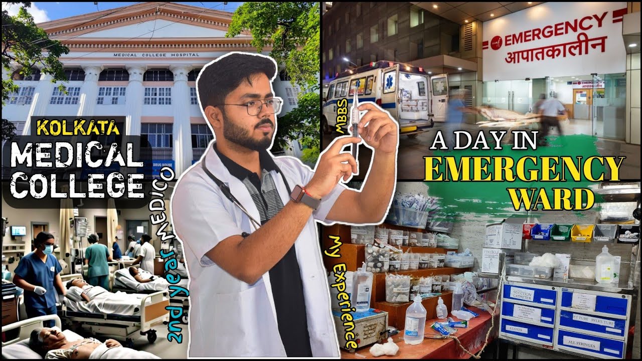 Day In The Life of A Medico⚕️Emergency Duty 🆘 MBBS Vlog - YouTube