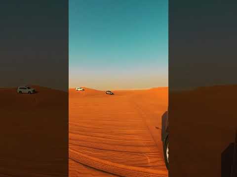 Dune Bashing in Dubai Desert #dubai #sharjah #travel #roadtrip #romantic #shorts #viralshorts