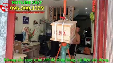 Khung cẩu xoay 360 độ, tời điện mini nhập khẩu Trung Quốc hàng sẵn kho chất lượng cao - giá siêu rẻ.