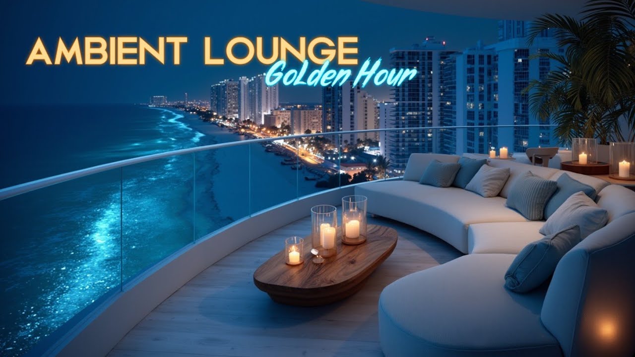 Photo inspiration: Visual Reference: Luxury Sunset Chillout Ambient Lounge Music For Golden Hour