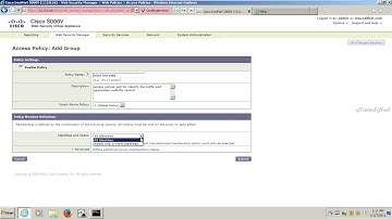how to configure access policies on cisco wsa  policies  wsa cisco