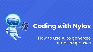 How to use AI to generate email responses