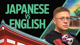 2017 MTG Ixalan Booster Pack Battle - Japanese vs English
