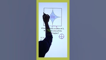 Area of the Shaded Region | Solving a Math Problem  in Telugu #maths #shorts #maths #learn