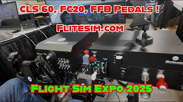 CLS 60 | CLS 120 | FC 20 | Force Feedback Rudder Pedals | Flitesim.com | Overview