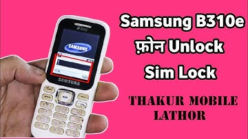 SAMSUNG B310E SIM LOCK | PHONE UNLOCK SOLUTION WITHOUT BOX DMR Solution | HOW TO FLASH SAMSUNG B310E