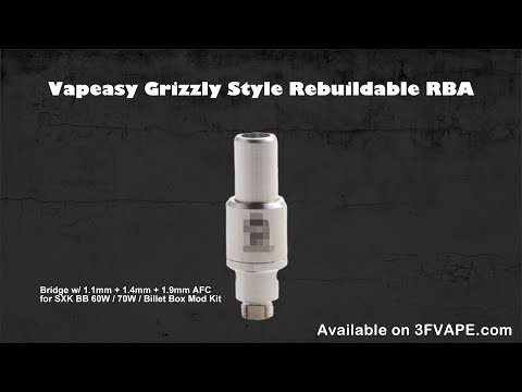 Vapeasy Grizzly Style Rebuildable RBA