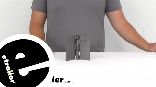 etrailer | Ultimate Overview of the Butt Hinge w/ Non-Removable Pin