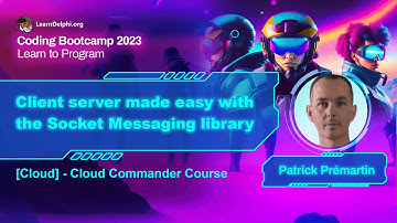 Client server made easy with the Socket Messaging library - Patrick Prémartin | Coding Bootcamp 2023
