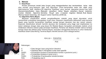 UAS DATA MINING ( JURNAL NAIVE BAYES )