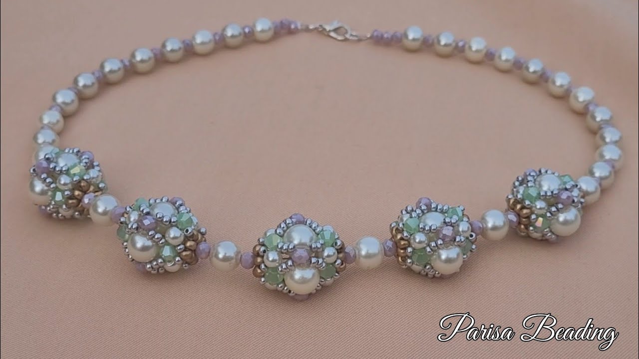 Pearl Beaded Ball - Easy for Beginners 