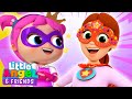 Princess Jill is a Superhero to the Rescue | Little Angel And Friends Kid Songs