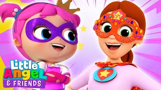 Princess Jill is a Superhero to the Rescue | @LittleAngel And Friends Kid Songs