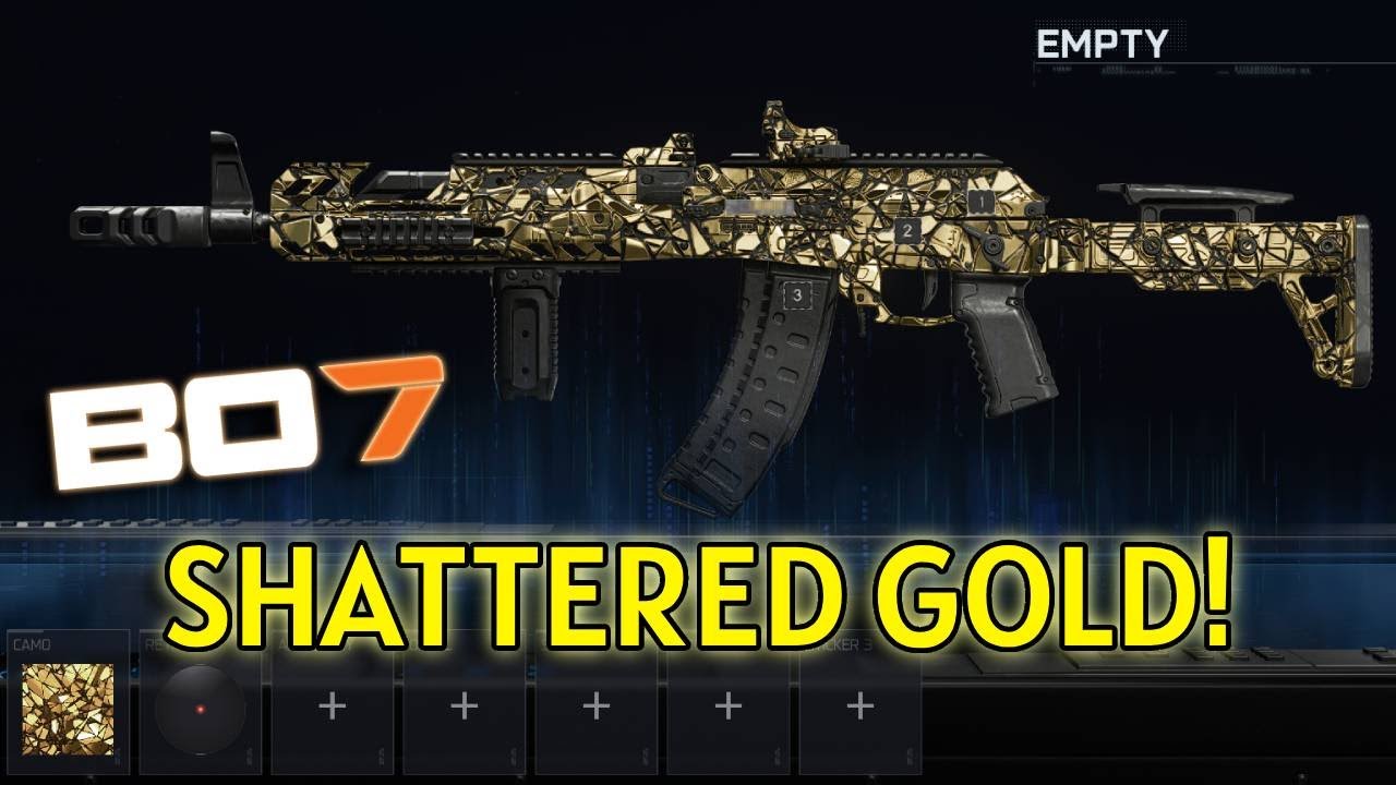 Добиваем камуфляж «Разбитое золото» на АК-47! | BO7