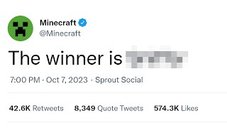 Minecraft Mob Vote 2023 Winner...