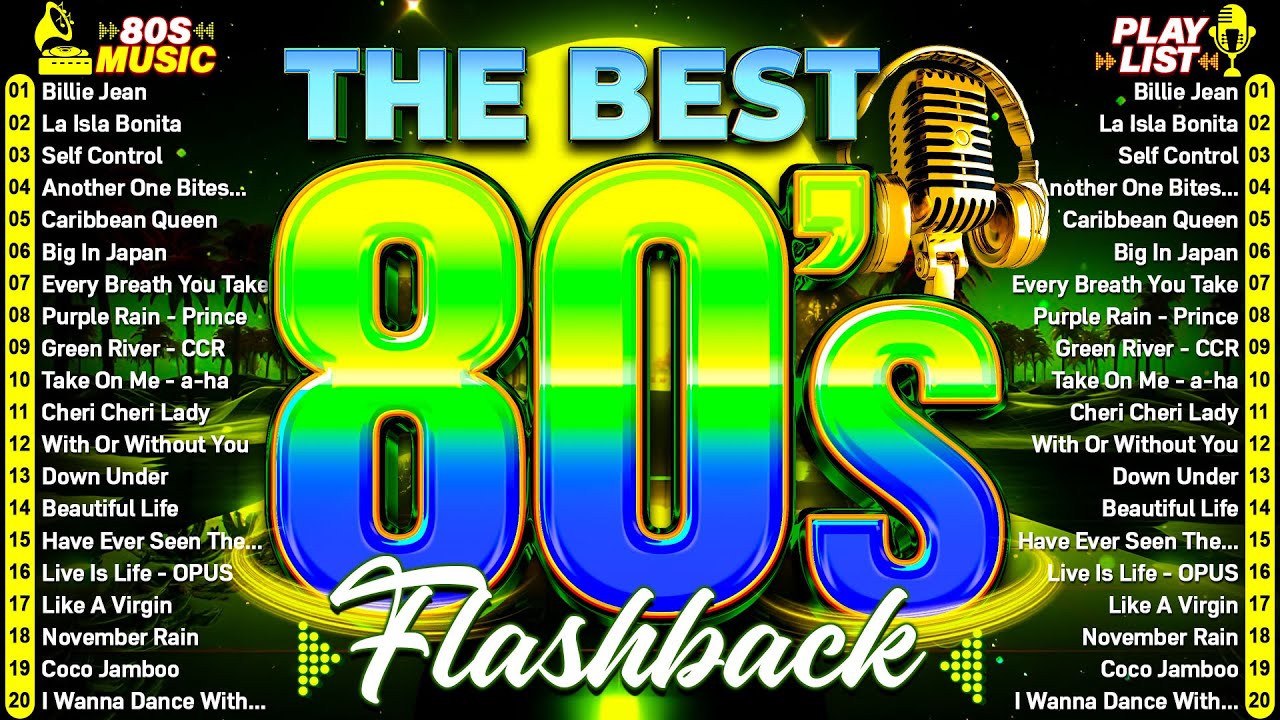 Best of 80s Music Legends - Tears For Fears, Madonna, Cyndi Lauper, Modern Talking, Michael Jackson