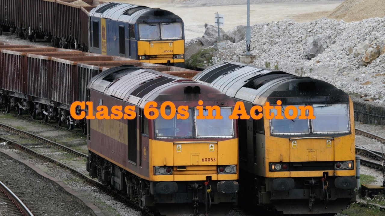 British Rail Class 60s in Action - YouTube