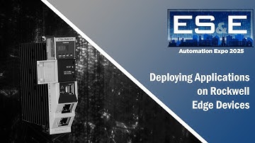 Toepassingen implementeren op Rockwell Edge-apparaten - ES&E Automation Expo 2025