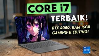 Laptop Intel Core i7 MURAH TERBAIK Februari 2026! - RTX4050   RAM 16GB