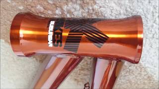 Ns Bikes Suburban Frame 2017 Trans Orange Unboxing