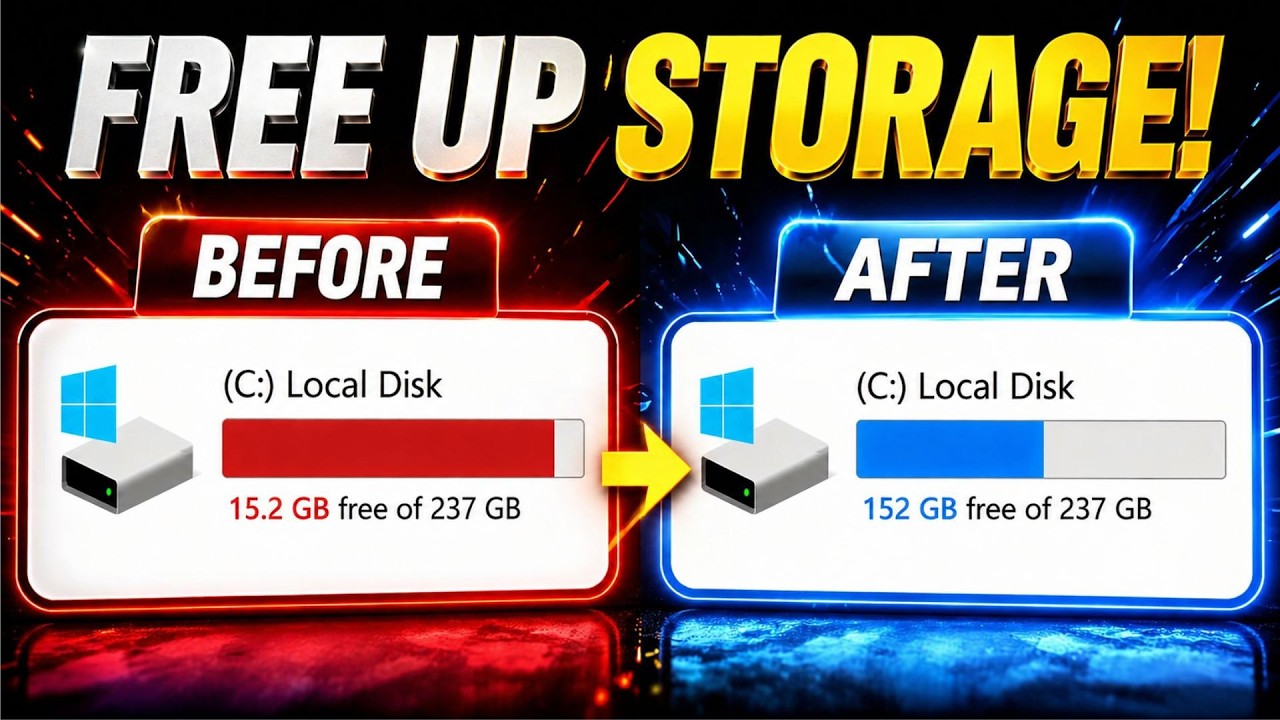 How to Free Up Disk Space in Windows 10 & 11 (2026 Ultimate Guide ...