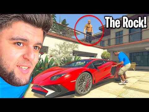 The Rock -ის ძვირადღირებული მანქანები მოვიპარეთ GTA 5 -ში!