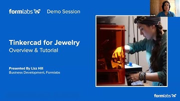 [TUTORIAL] Tinkercad for Jewelry - 3D Printing a Ring [ft. Lizz Hill]