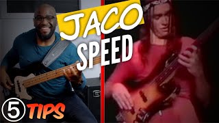Fast Like Jaco! 5 Tips to help you play FASTER