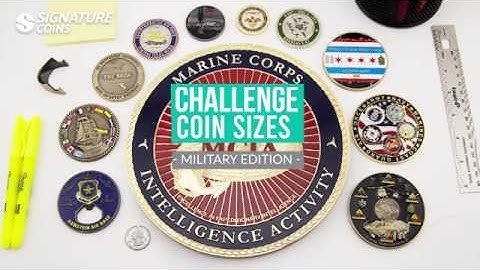 Size References Military Edition SignatureCoins