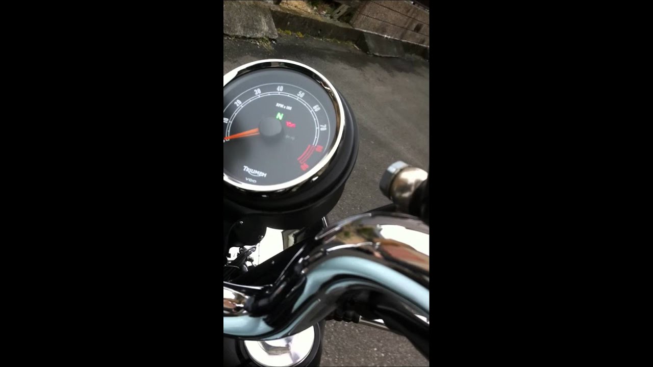 BONNEVILLE T100(EFI) NORMAN HYDE TOGA SILENCER - YouTube