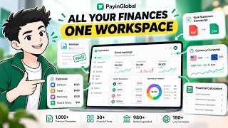 PayinGlobal Demo: Invoices, Expenses, Budgets & Calculators in One DashboardDescription screenshot 4