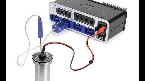 pasco  850 universal interface experimental setup for electrical equivalence of heat