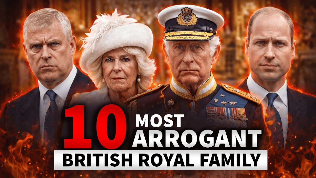 10 Most Arrogant Members of the British Royal Family (Shocking Royal Attitudes Exposed)