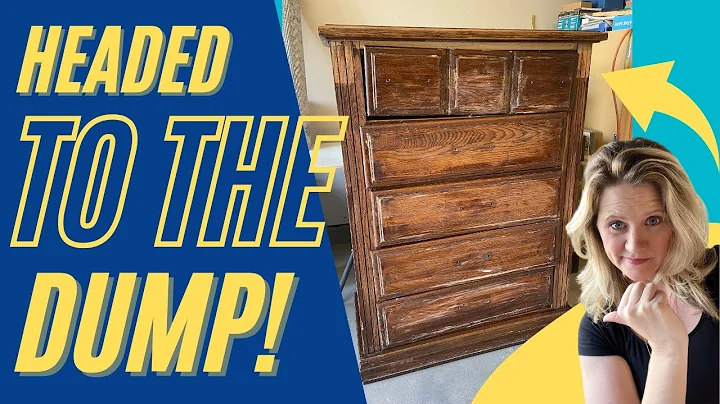 THIS WAS HEADING TO A LANDFILL! Trash to treasure -Ugly Duckling Challenge