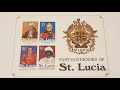 St Lucia 1974 Past Governors of St Lucia Stamp Set
