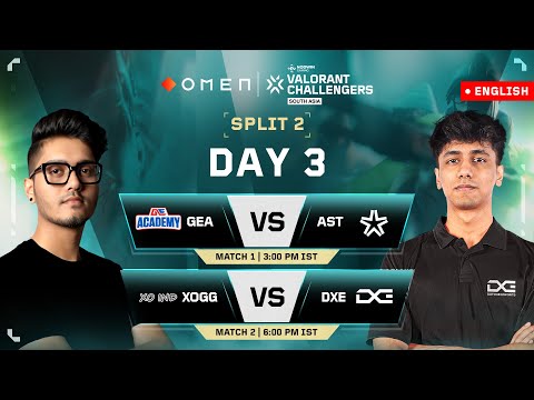 [EN] Split 2 – Day 3 || OMEN VALORANT Challengers South Asia 2025 #VCSA2025