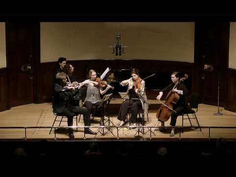 Shostakovich Quintet Mvt 1 -- Gildas Quartet, Joanna MacGregor, Wigmore Hall 2020