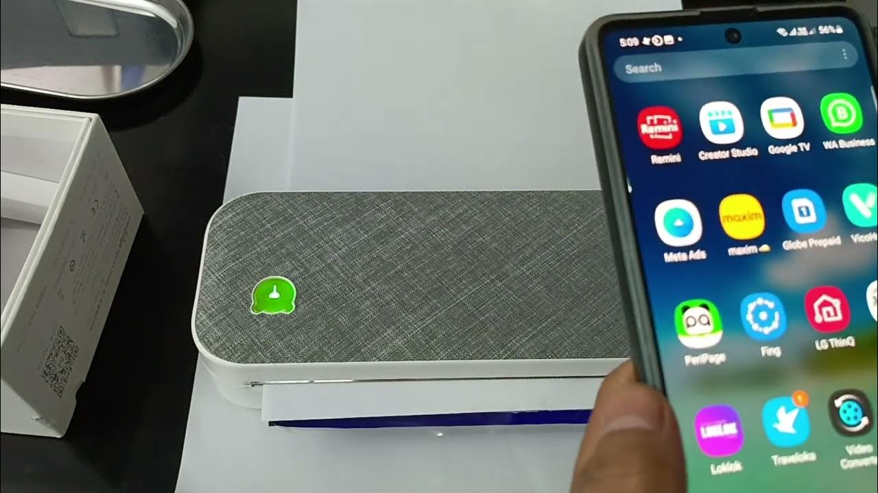 stencil printer peripage using ordinary bond paper YouTube