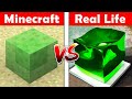 Minecraft REAL LIFE SLIME HOUSE BUILD CHALLENGE - NOOB vs PRO vs HACKER vs GOD / Animation