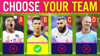 CHOOSE A PLAYER FOR YOUR TEAM ⚽️|| Create your dream team 🥇 || FOOTBALL QUIZ ⚽️