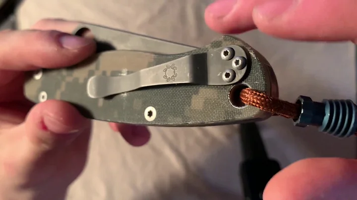 Spyderco Paramilitary 2 modifications