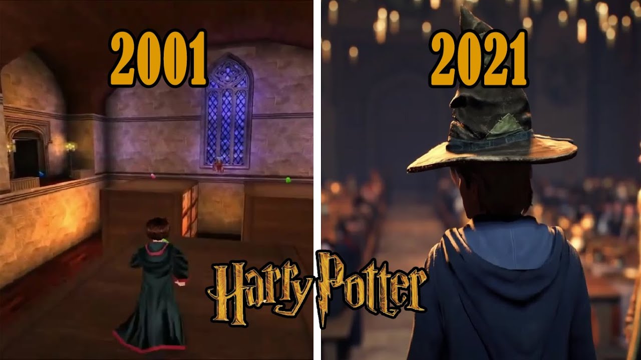 Evolution Game Harry Potter 2001 to 2021 || Evolution Of Games