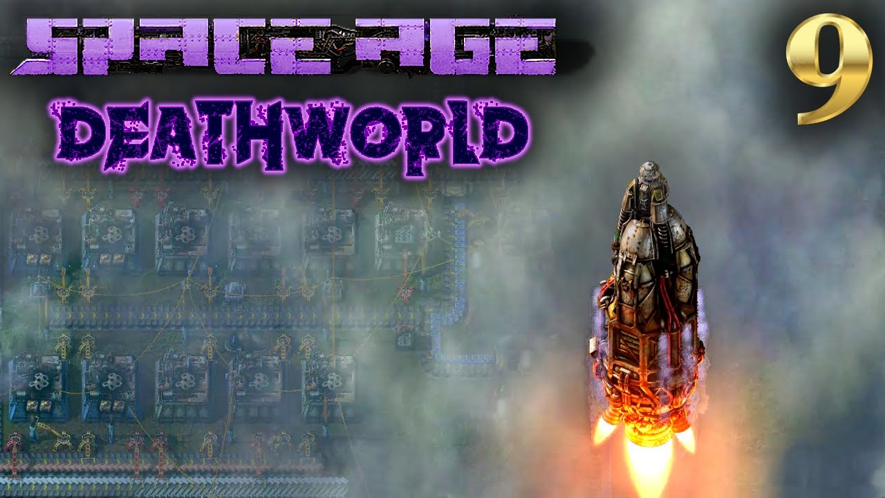 Out of the Frying Pan - Space Age Deathworld (Factorio), Ep 9 - YouTube
