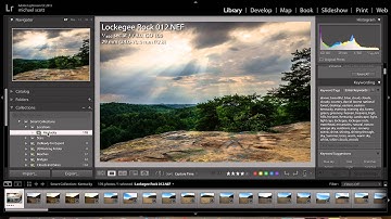 Working with smart collections in Lightroom cc with Keywords
