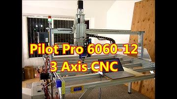 Pilot Pro 6060-12 3 Axis CNC for making Aircraft Control Panels